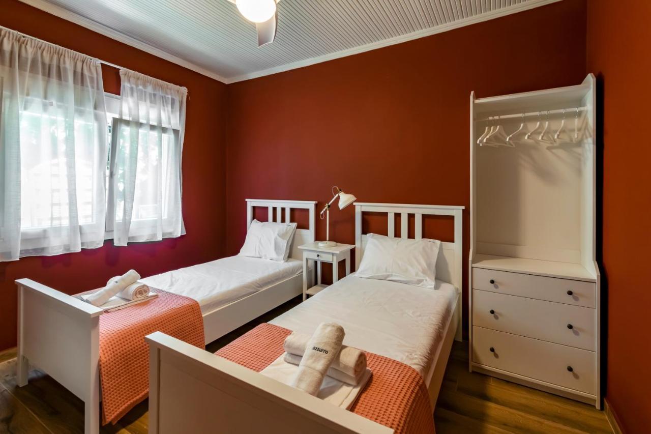 Azzurro Seafront Houses Nea Kallikrateia Ngoại thất bức ảnh