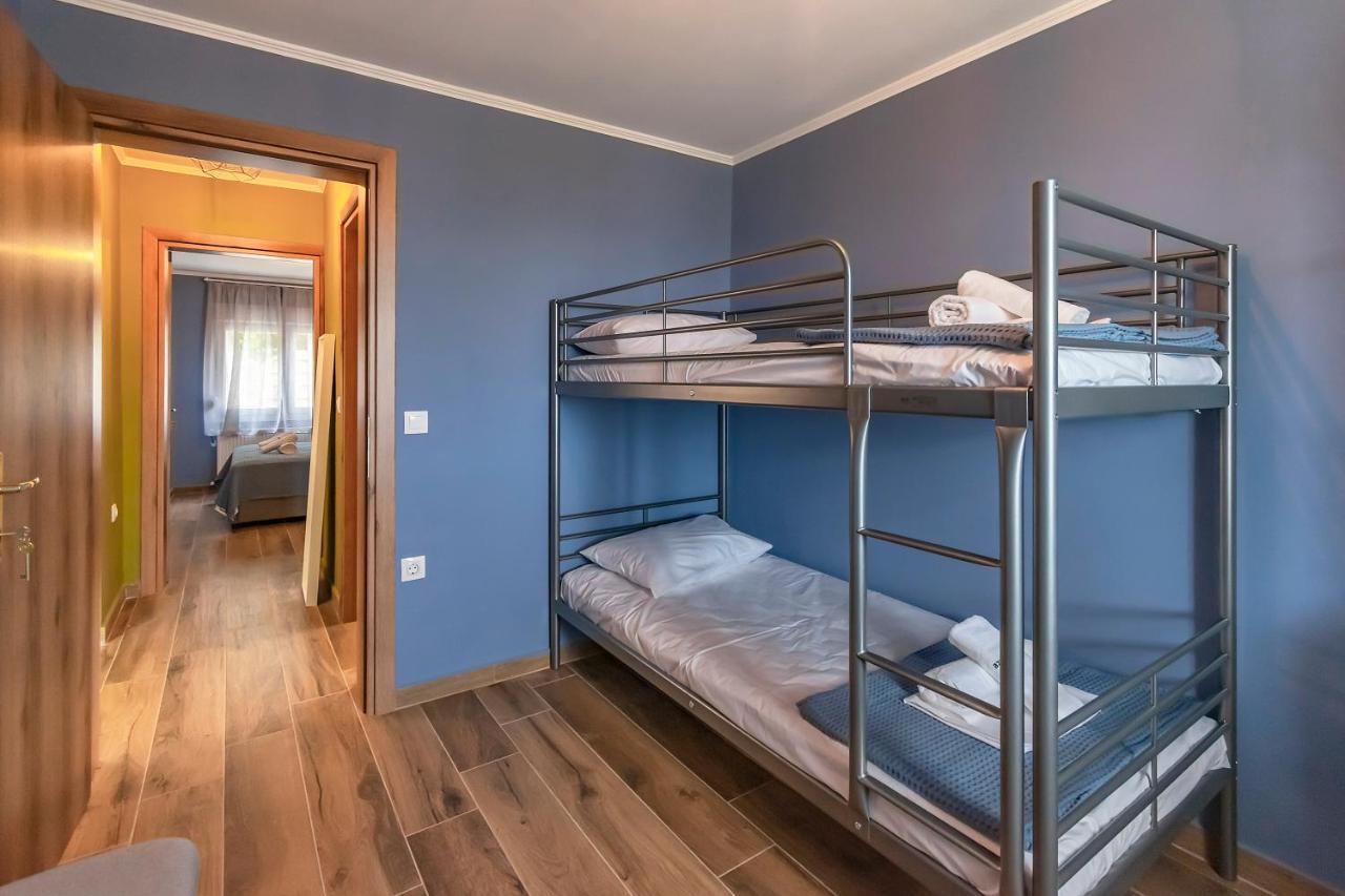 Azzurro Seafront Houses Nea Kallikrateia Ngoại thất bức ảnh