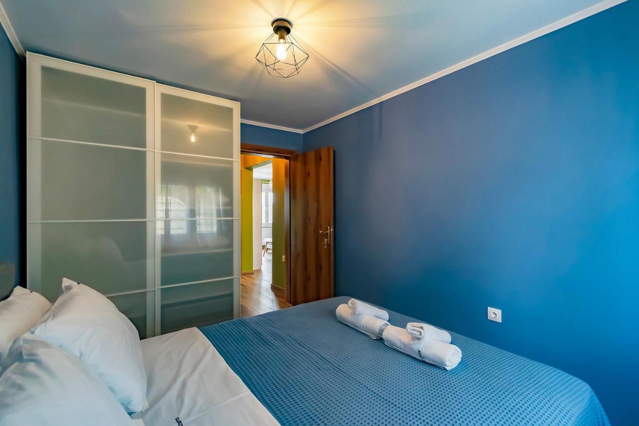 Azzurro Seafront Houses Nea Kallikrateia Ngoại thất bức ảnh