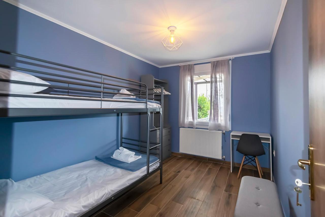 Azzurro Seafront Houses Nea Kallikrateia Ngoại thất bức ảnh