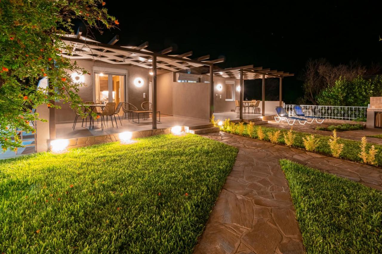 Azzurro Seafront Houses Nea Kallikrateia Ngoại thất bức ảnh