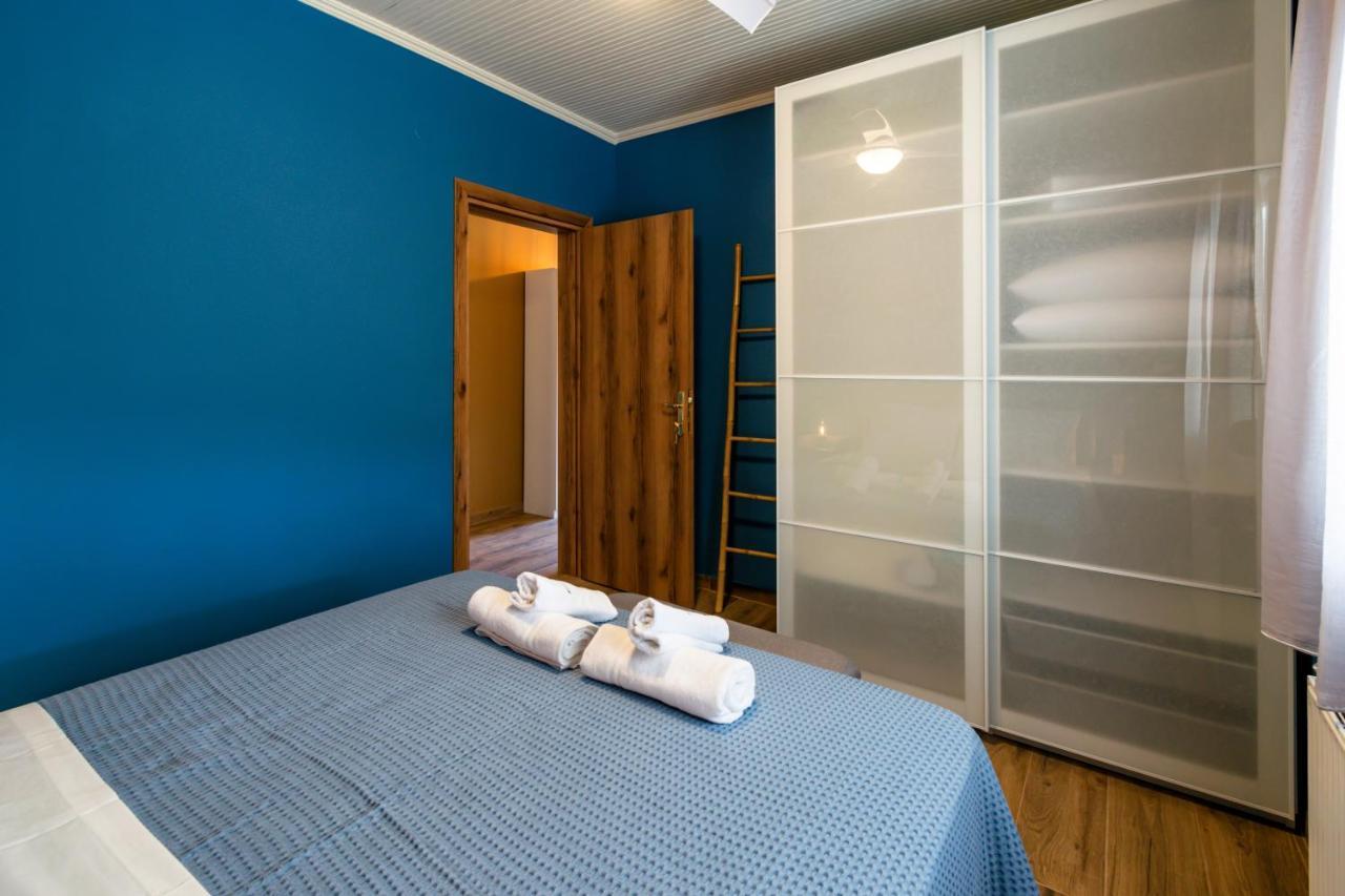 Azzurro Seafront Houses Nea Kallikrateia Ngoại thất bức ảnh