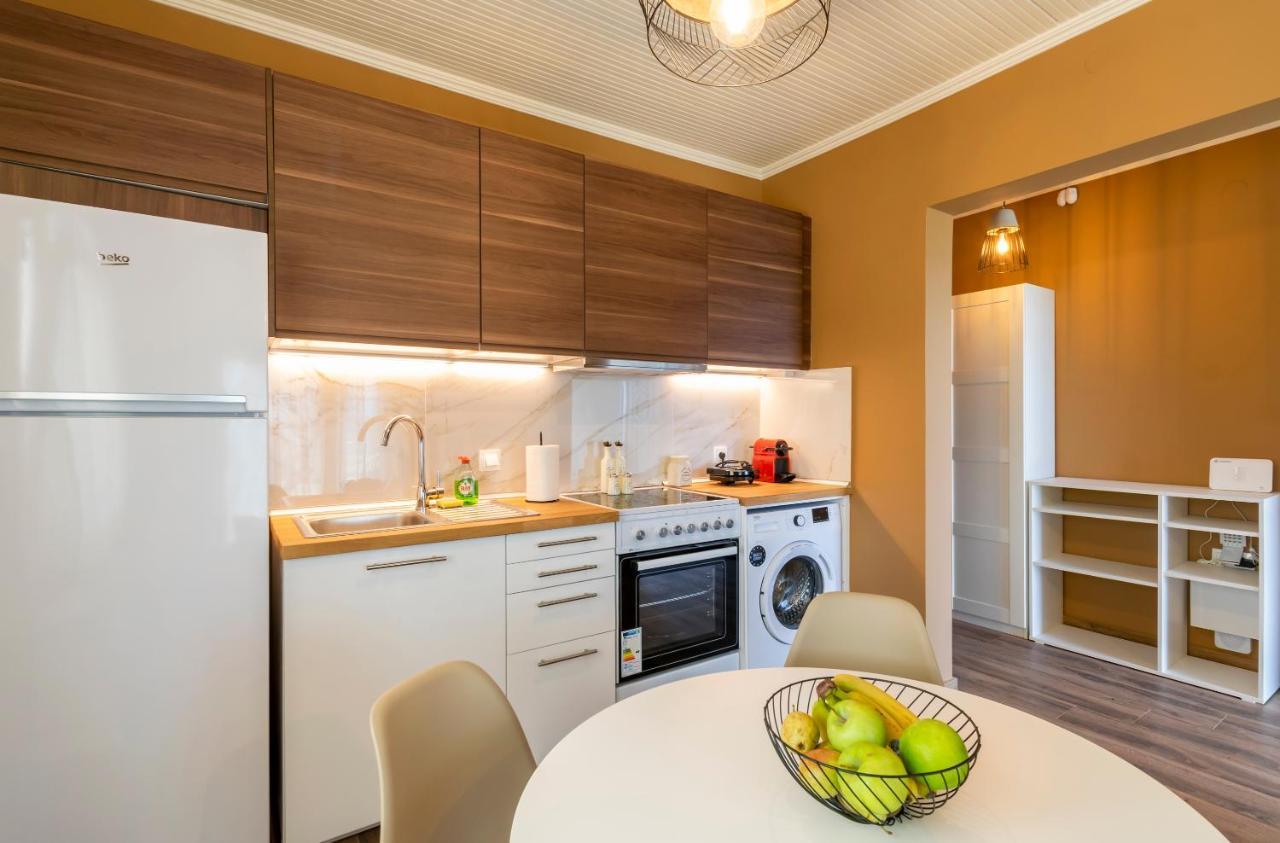 Azzurro Seafront Houses Nea Kallikrateia Ngoại thất bức ảnh