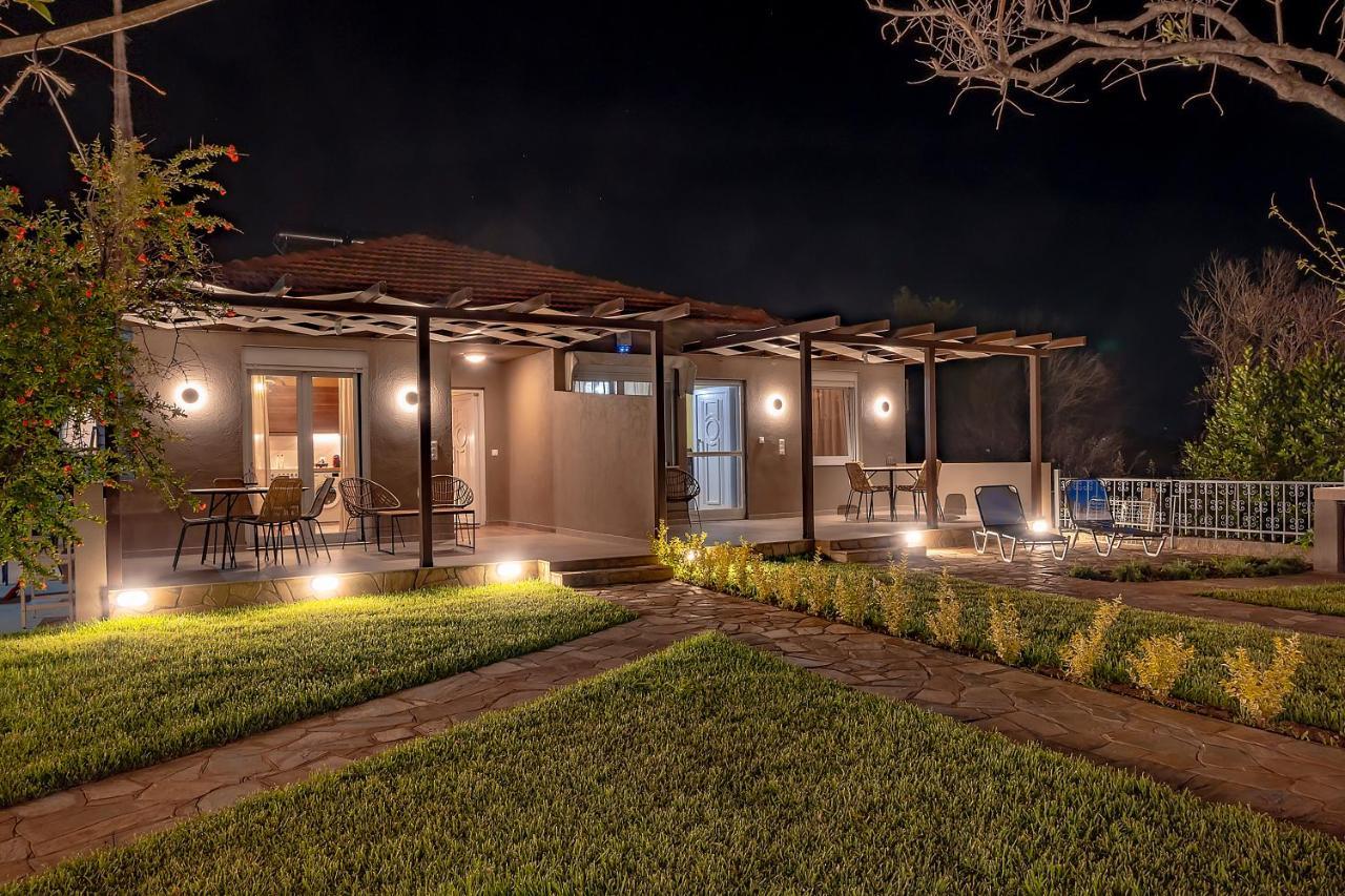 Azzurro Seafront Houses Nea Kallikrateia Ngoại thất bức ảnh