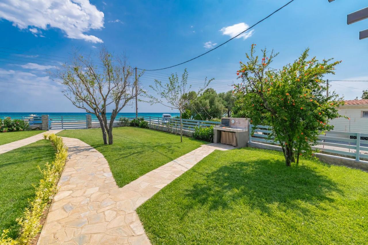 Azzurro Seafront Houses Nea Kallikrateia Ngoại thất bức ảnh