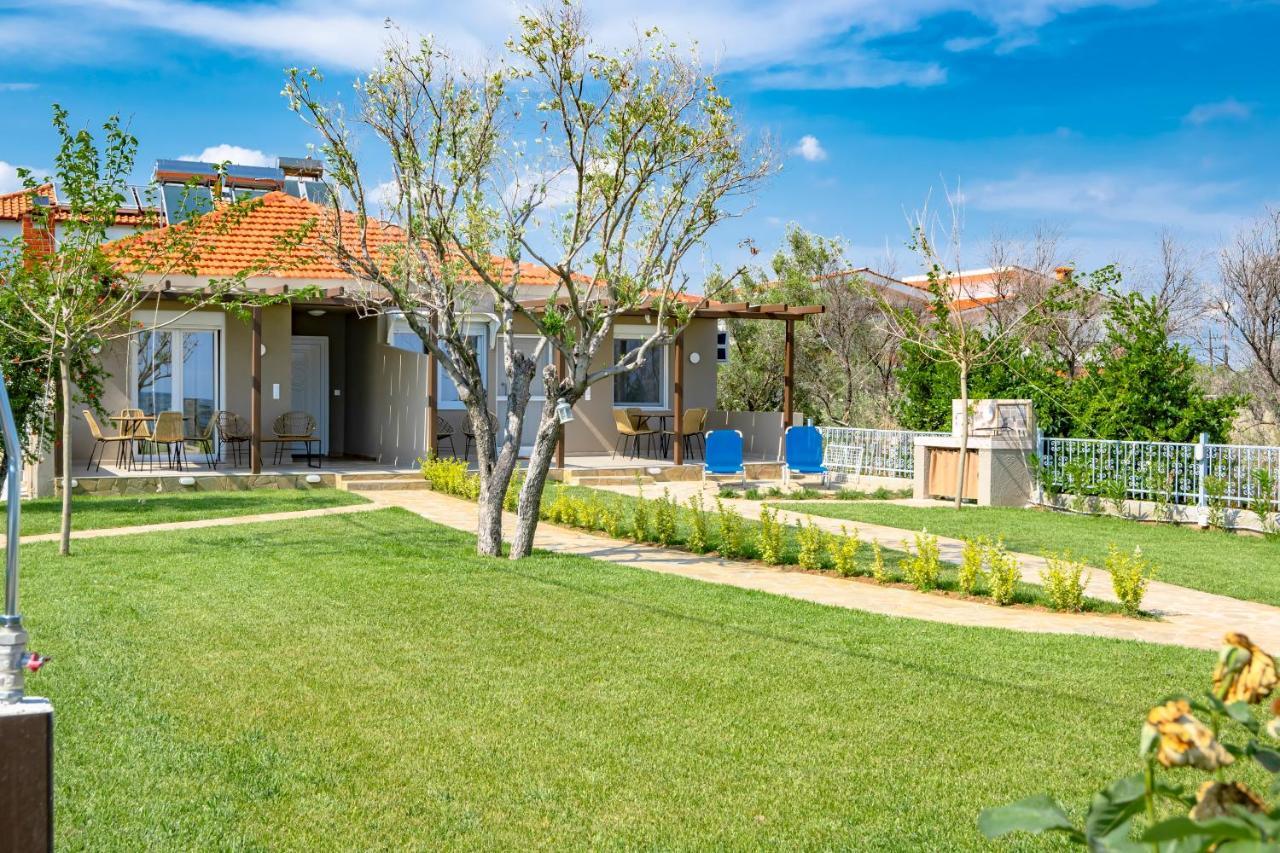 Azzurro Seafront Houses Nea Kallikrateia Ngoại thất bức ảnh